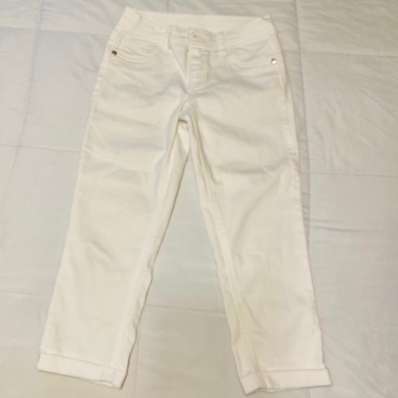 justice white jeans